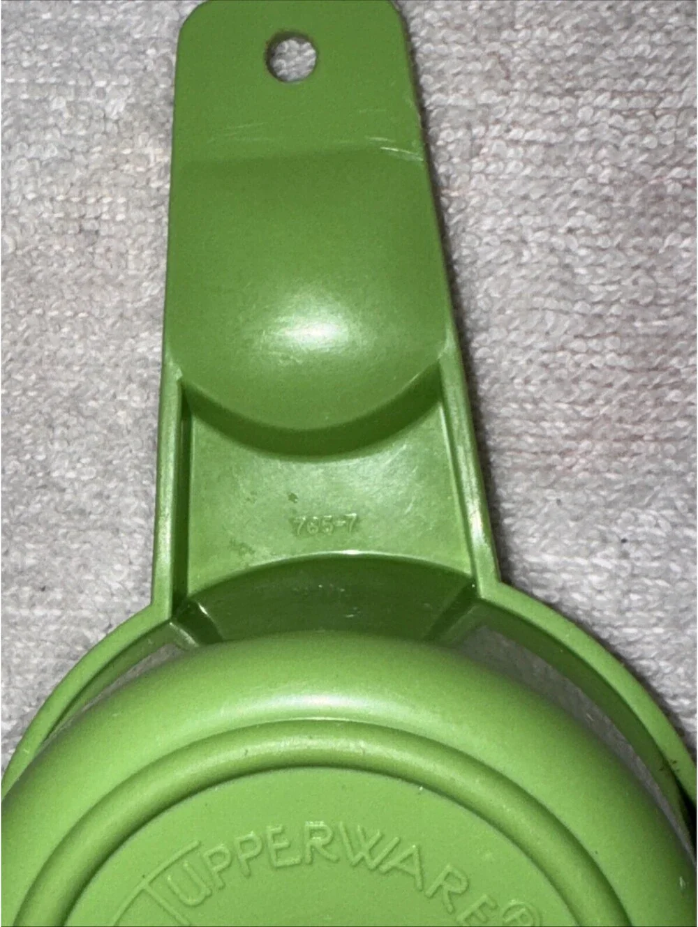 TUPPERWARE 1/3 Cup Measuring Cup Lime Green Replacement 765 Vintage
